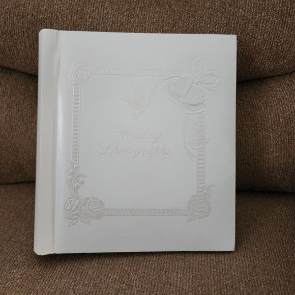 Wedding Bells Other - White Wedding Photo Book